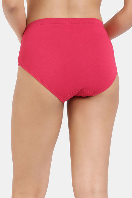 Zivame Anti-Microbial Medium Rise Full Coverage Hipster Panty (Pack of 5) - Multicolor — image 15